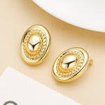 Chunky goldenen Earrings for Women,14K goldenen Plated goldenen Chunky Earrings for Women Lightweight Statement goldenen Earrings for Women Trendy goldenen Jewelry for Women Gifts for Women