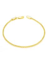 Waitsoul Sparkling/Rope/Box Bracelet for Women Men 2mm 2.5mm 3mm 5mm Diamond-Cut Silver/Gold Sparkling/Box/Rope Chain Bracelet for Gril 6.5/7/7.5/8/8.5/9 Inch