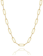 Waitsoul 925 Sterling Silver Paperclip Lobster Clasp Chain 3mm 4mm 5mm 6mm 7mm Necklace for Women Men Diamond Cut Silver Necklace Chain 16-30 Inches