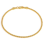 Waitsoul Shiny Rope Box Bracelet for Women and Men, 2mm, 3mm, 5mm Fashion Bracelet, Valentine Day, Christmas, Festival Gift Rope Chain Bracelet