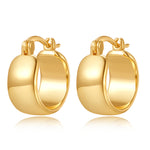 Gold Hoop Earrings for Women,14K Gold Plated Lightweight Gold Hoop Earrings for Women Trendy Fashion Jewelry