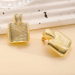 goldenen Chunky Hoop Earrings for Women,14K goldenen Plated Square goldenen Chunky Earrings for Women Lightweight Statement goldenen Earrings for Women Trendy goldenen Jewelry for Women Gifts for Women