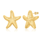 Chunky golden Earrings for Women 14k golden and silver Plated Stud Earrings for Women Hypoallergenic golden Statement Earrings Thick golden Chunky Earrings for Women Trendy Jewelry Gift for Women