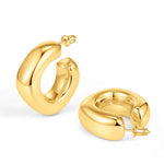 Chunky golden Earrings for Women, golden and silver Hoop Earrings for Women Trendy golden Earrings for Women Hypoallergenic Earrings golden Chunky Earrings for Women golden Jewelry for Women