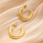 Circular earrings fashion versatile; Women's daily party earrings; Women's fashion vacation style; Valentine's Day, Mother's Day, Thanksgiving holiday