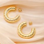 Circular earrings fashion versatile; Women's daily party earrings; Women's fashion vacation style; Valentine's Day, Mother's Day, Thanksgiving holiday