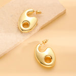 Chunky goldenen Earrings for Women 14k goldenen Plated Stud Earrings for Women Hypoallergenic goldenen Statement Earrings Thick goldenen Chunky Earrings for Women Trendy Jewelry Gift for Women