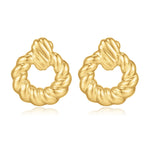 Lady's goldenen statement earrings 14k golden plated women's hanging tassel earrings goldenen ear rings women's fashion large golden earrings short and fat's golden earrings golden jewelry golden jewelry