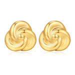 Chunky golden Earrings for Women 14k golden Plated Stud Earrings for Women Hypoallergenic golden Statement Earrings Thick golden Chunky Earrings for Women Trendy Jewelry Gift for Women
