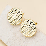 Women's Daily Versatile Earrings, New Trendy Wave Pattern Earrings, Women's Fashion Jewelry Gift, Valentine's Day, Thanksgiving Festival