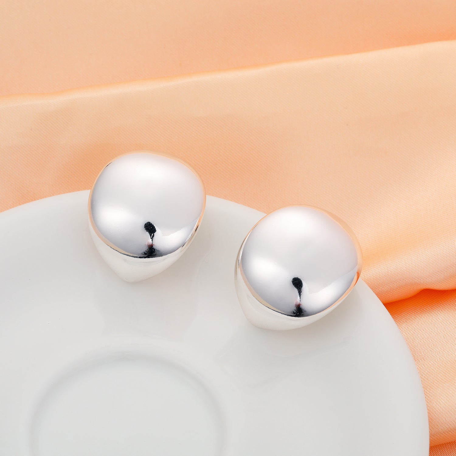 Women's goldenen Hoop Earrings 14K golden Plated Hoop Earrings for Women Anti-Allergy Thick golden Hoop E Elegant Women's Hoop Earrings