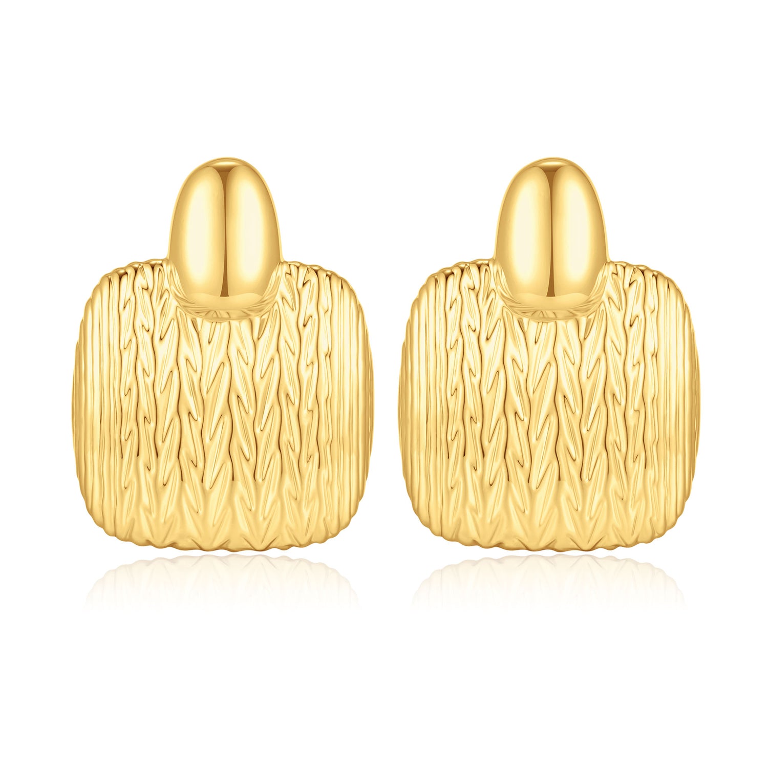 goldenen  Dangle Earrings for Women  14K goldenen  Plated Earrings goldenen  Earrings for Women Trendy Vintage Square Earrings goldenen  Statement Earrings for Women Chunky goldenen  Earrings for Women Jewelry Gifts for Women