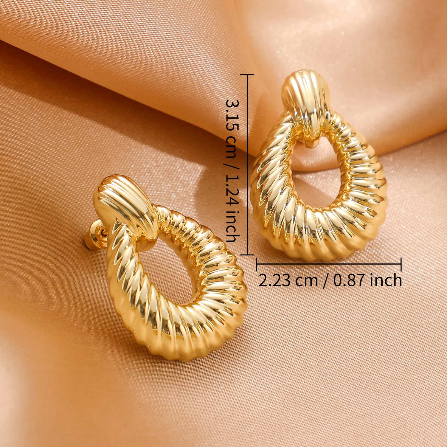 New Arrival Spherical Earrings Bestseller Women's Daily Party Earrings Women's Fashionable and Simple Valentine's Day Mother's Day and Thanksgiving Gifts